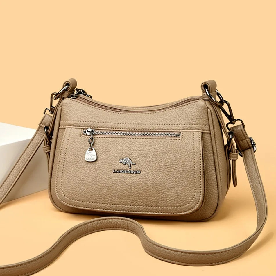 Top Quality Shoulder Crossbody Bags for Women New 2026 Designer Soft Pu Leather Women Bags Luxury Purses Handbags Messenger Bag