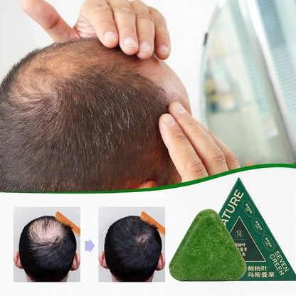 Arborvitae Leaf Shampoo Bar Usman Herbs Strengthen Hair Thicken Hair  Oil Control Anti-dandruff Oriental Natural Shampoo Bar