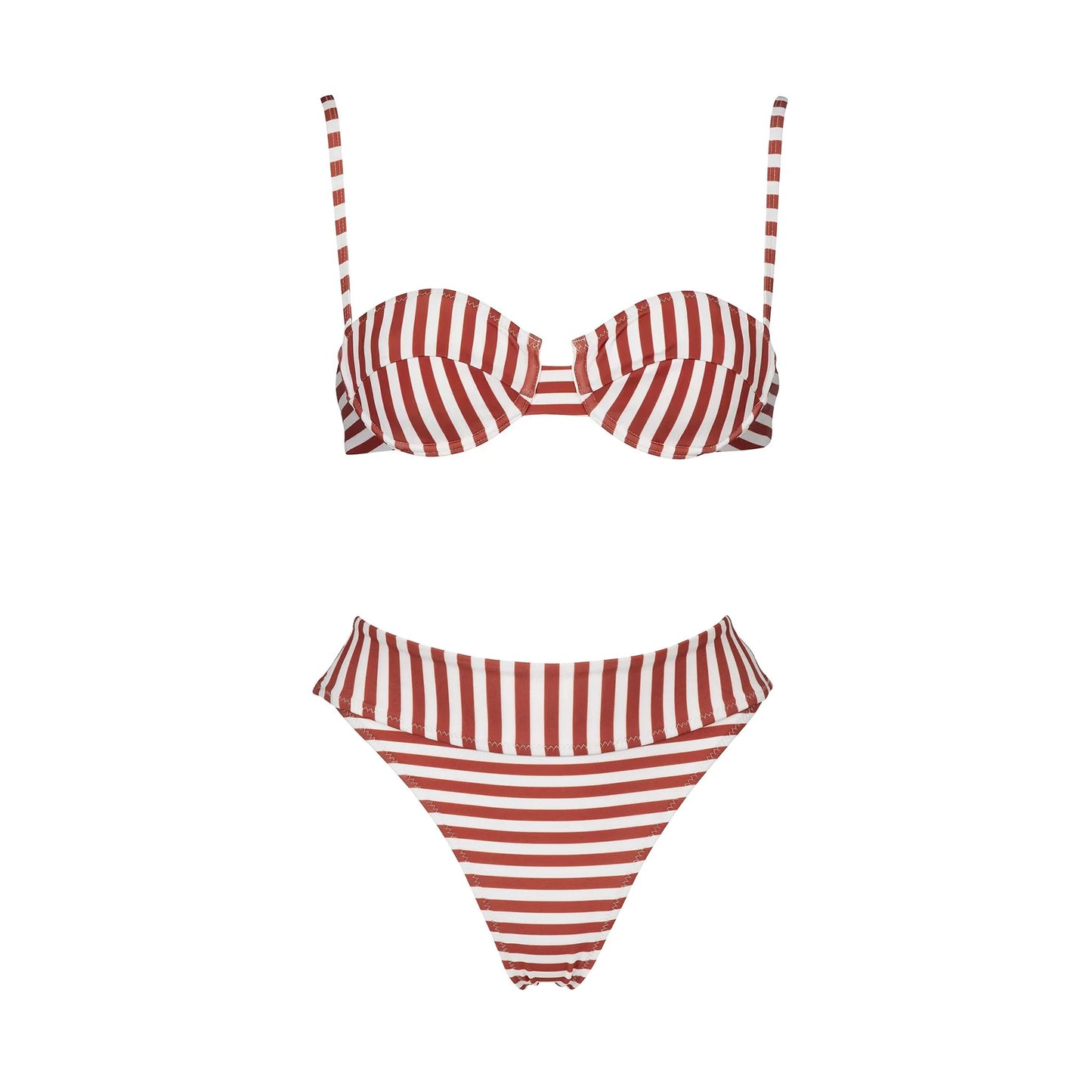 2026 New 2Pcs Solid Swimsuit Bandeau Biquini Sexy Bikini Women Swimwear Push Up Swim Suits Female Sarong Bathingsuit Beachwear