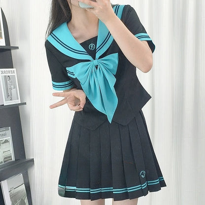 Hatsune Miku's Cute and Sweet JK Sailor Uniform Hatsune Miku Schoolgirl Uniform Set Ogura Yuzu Japanese-style School Uniform