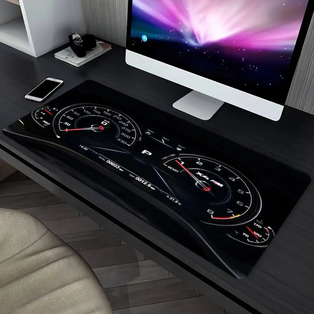 XXL Car Dashboard Mouse Pad Large Computer Office Game Table Mats  Rubber Anti-slip Gaming Keyboard Mousepads Long Desk Pads