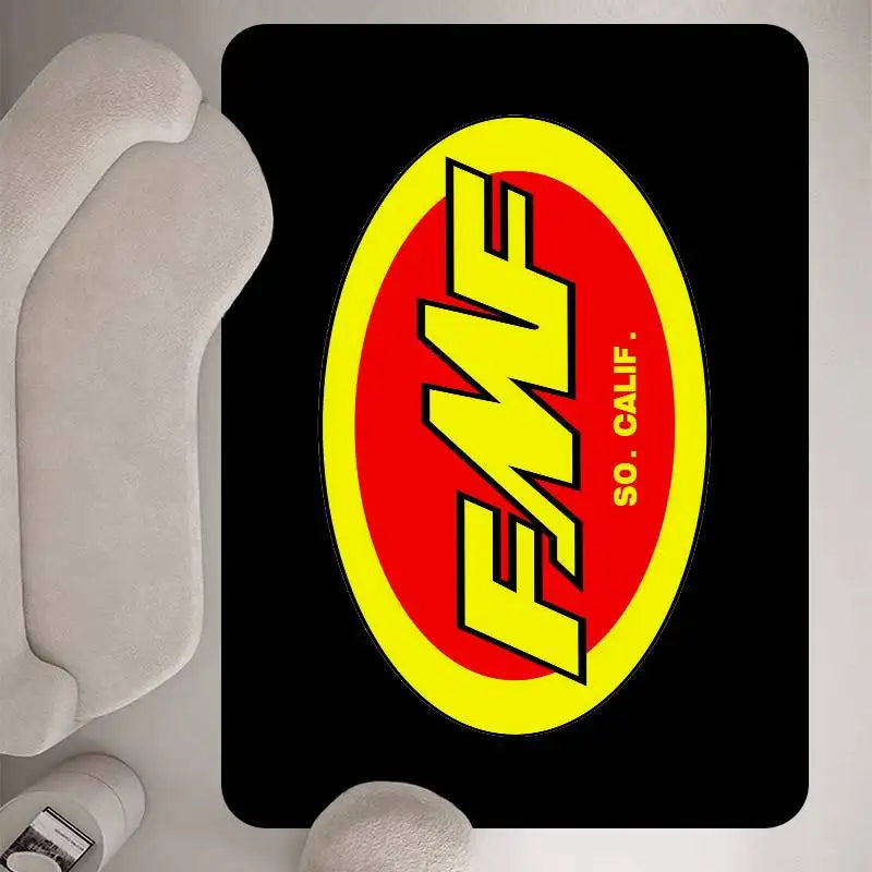 FMF Racing Logo Bath Mat Nordic Style Home Doormat Bathroom-Toilet Mats Bedroom Welcome Doormat