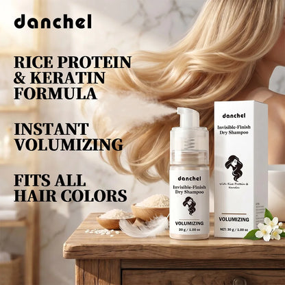Dry Shampoo Powder Instant Oil Absorbing Refreshing Air-Feeling Grease Hair Styling Powder Travel Portable for Women Men