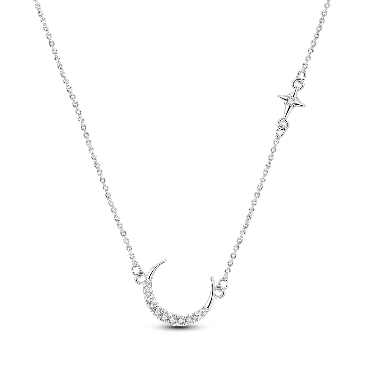 925 Sterling Silver Luminous Firefly Heart Shaped Zircon Pendant Necklace For Women Fashion Anniversary Birthday Jewelry Gifts