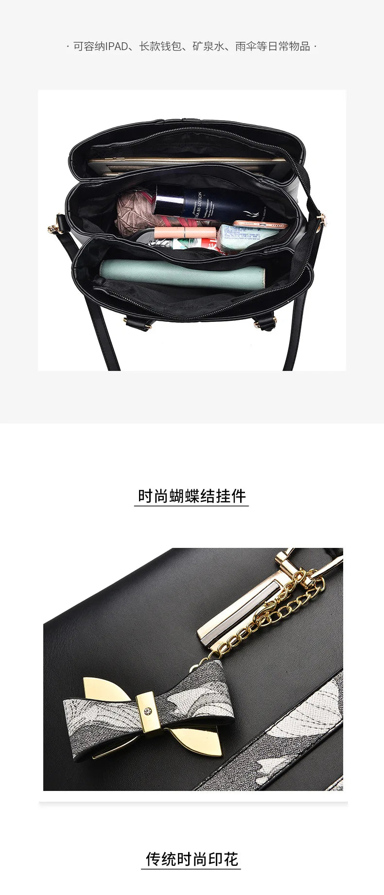 Luxury Brand Designer Women'S Handbag Large Capacity Casual Shoulder Bag Fashionable Crossbody Bag Classic Commuting Tote Bag