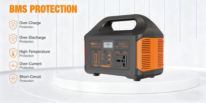 Gaiaray 300W 500W 460.8Wh Portable Power Station Solar Generator AC 110V Emergency Power Plant Power Bank for Home Camping RV