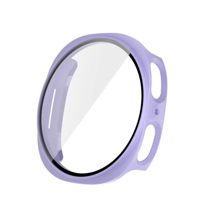 Tempered Glass+Case for Samsung Galaxy Watch 8 44mm 40mm Full PC bumper Cover Screen Protector Galaxy Watch 8Classic Accessories