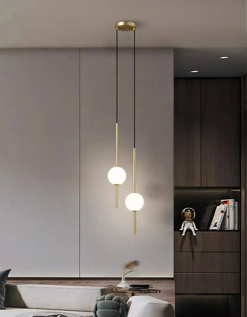 1pc Modern home decor led lights Bedroom lamp bedside pendant light lamps led Chandeliers hanging light indoor lighting