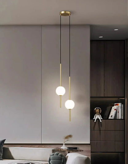 1pc Modern home decor led lights Bedroom lamp bedside pendant light lamps led Chandeliers hanging light indoor lighting