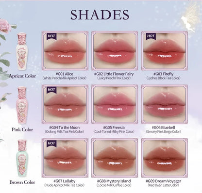 Flower Knows Set Midsummer Fairytales Make up Gift Box Eye Brow Palette Powder Blusher Eyebrow Concealer Lipgloss For Women