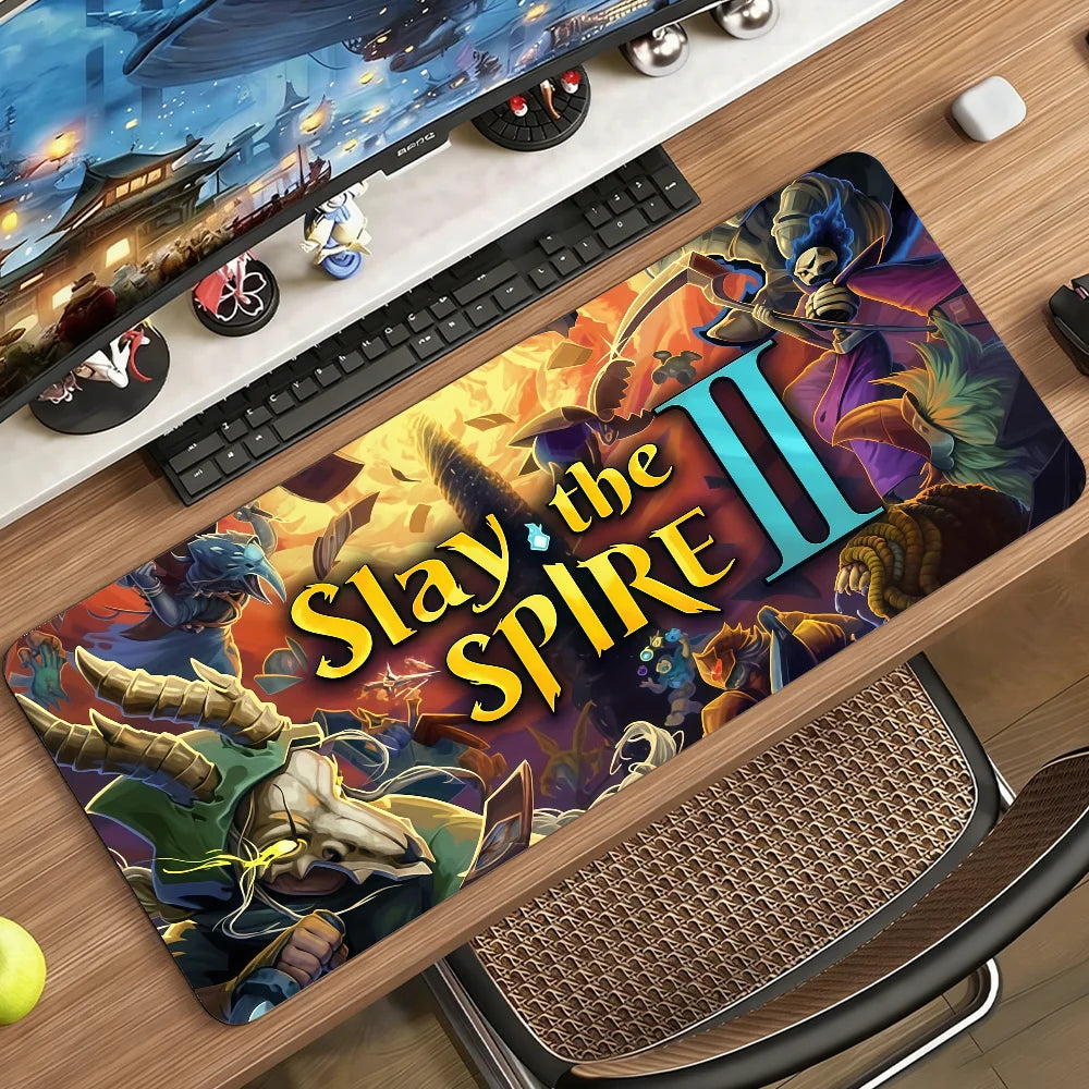 Game Slay the Spire  Mouse Pad Non-slip Rubber Computer Mat Gamer Balance Decoracion Deskmat Laptop Office Large