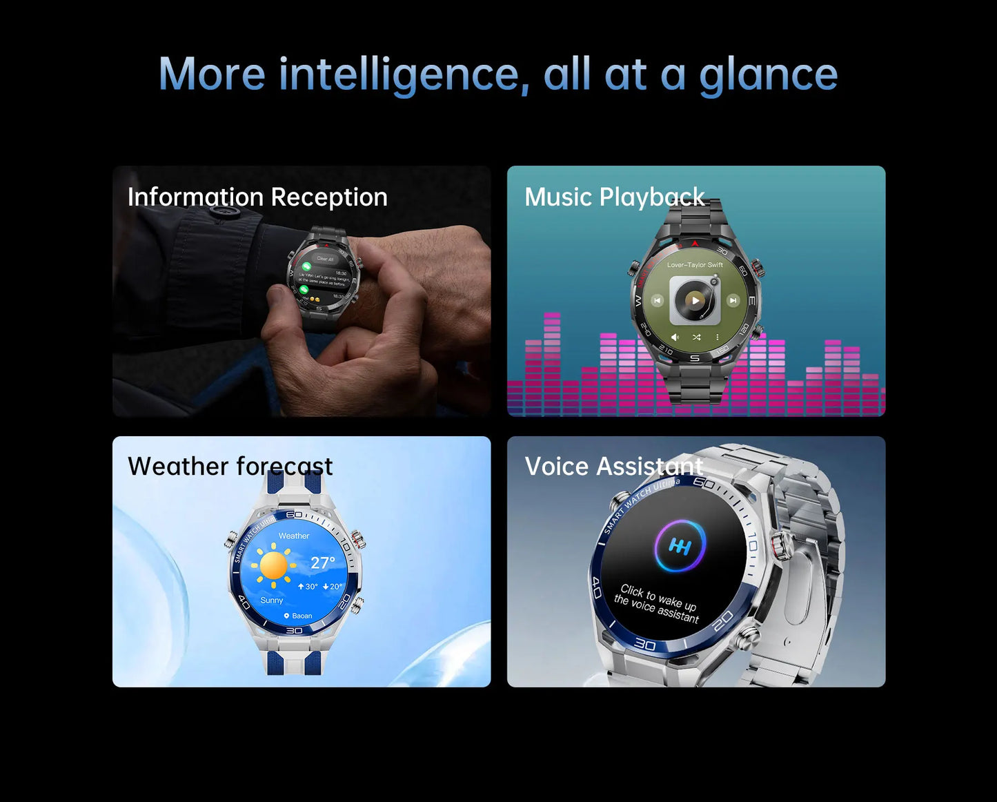 Men Smart Watch Amoled HD Screen Outdoor Sport Tracker Health Monitoring LED Flashlight Bluetooth Call AI Voice SK55 Smartwatch