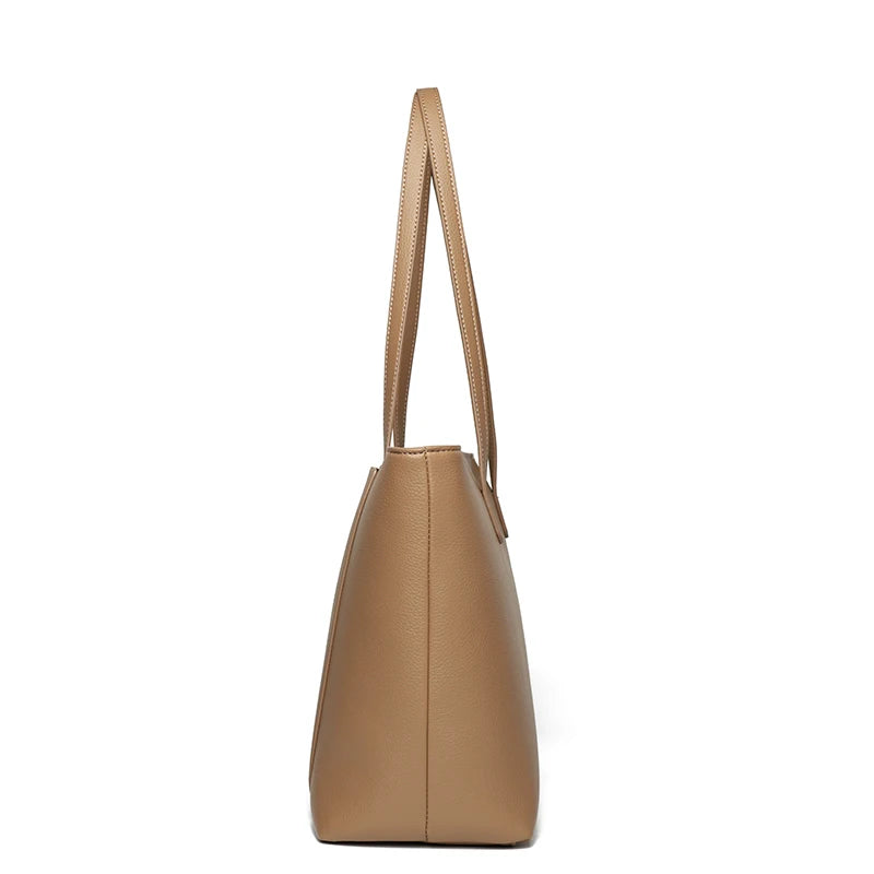 High Quality Leather Shoulder Crossbody Messenger Tote Bag Large Handbag Purses Genuine Brand Luxury Designer Women Bags