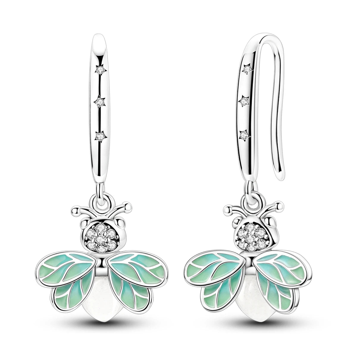 925 Sterling Silver Original Hoop Earring For Woman Luxury  Pendientes Wedding Jewelry Gift