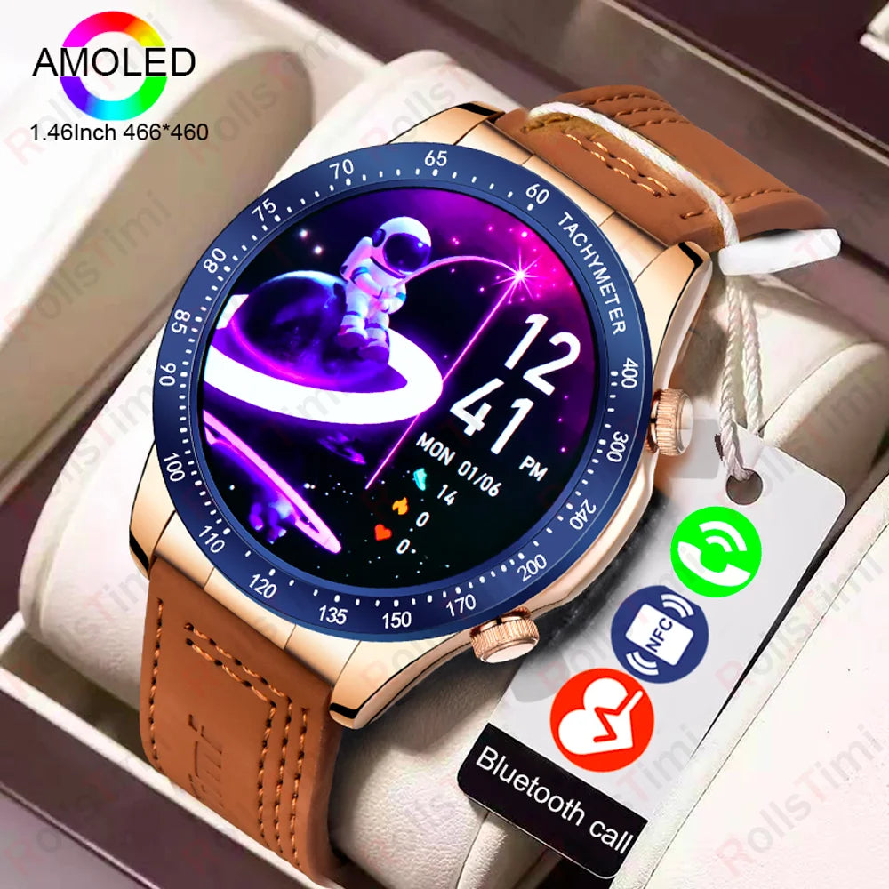 2026 new smart watch sleep monitoring Bluetooth call high-definition displaywrist  liftbright screen  round screen smart watch