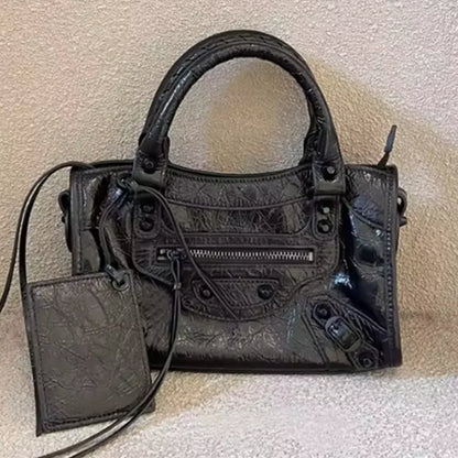 Motorcycle Lady Travel Bag Luxury Brand Hobos Bags Cross-Body Handbags High Capacity Handbags for Women New Brand Shoulder Bags