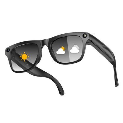2026 New Smart AI Glasses 800W Shooting Camera HD Photo Video Voice Call Translation Waterproof Bluetooth AI Motorcycle Glasses