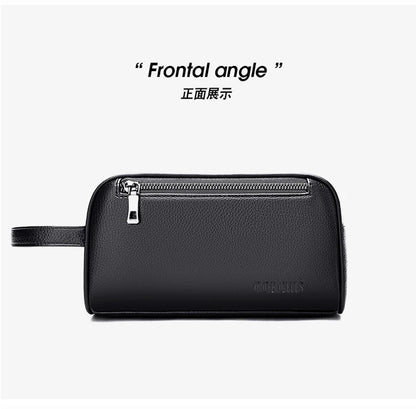 Men's Clutch Bag Fingerprint Lock Anti-theft Large Capacity Clutch Bag Wallet Business Men's Bag