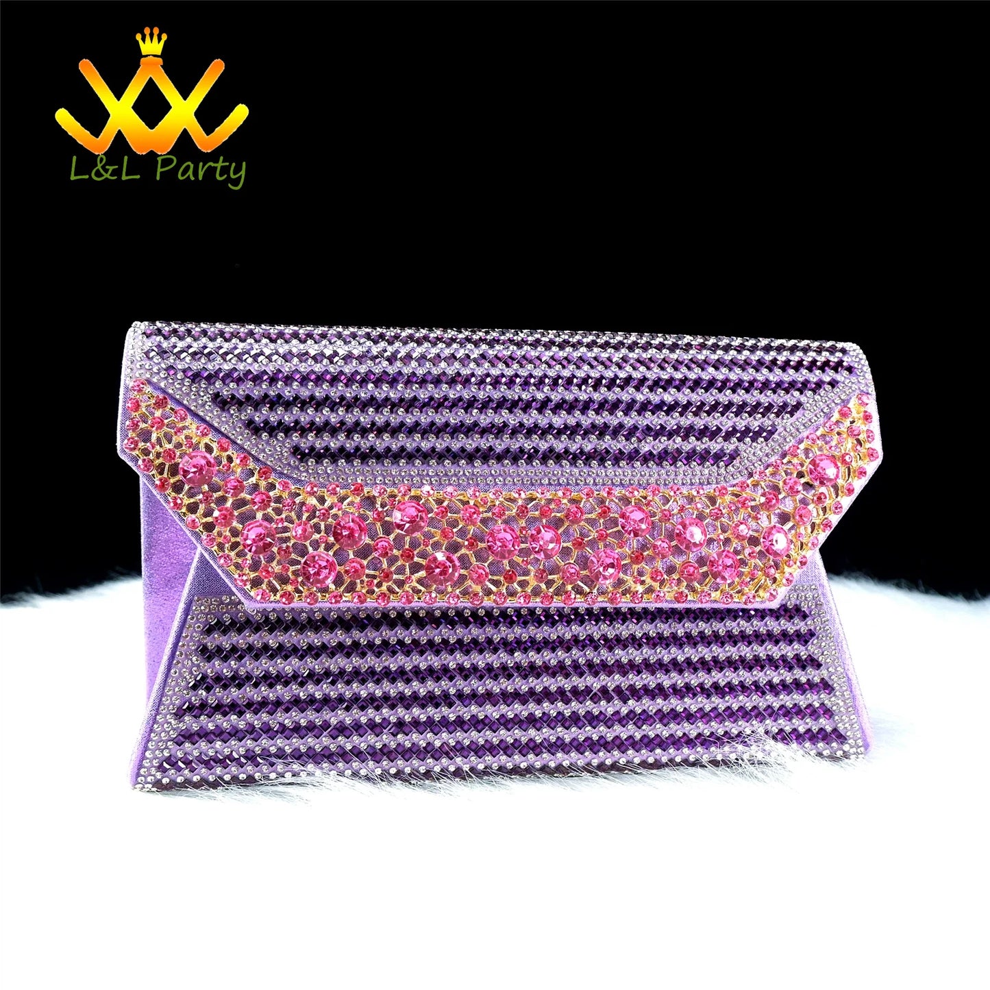 2024 Special New Arrivals Italian Women Shoes and Bag to Match in Green Color with Platform Shinning Crystal Sandal for Wedding