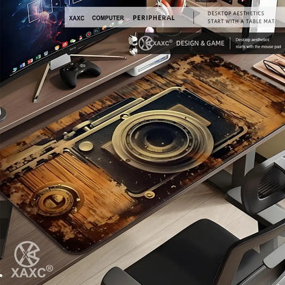 Camera Disassembly diagram Mouse Pad Large Computer Office Game Table Mats Rubber Anti-slip Gaming Keyboard Long Desk Pads XAXC
