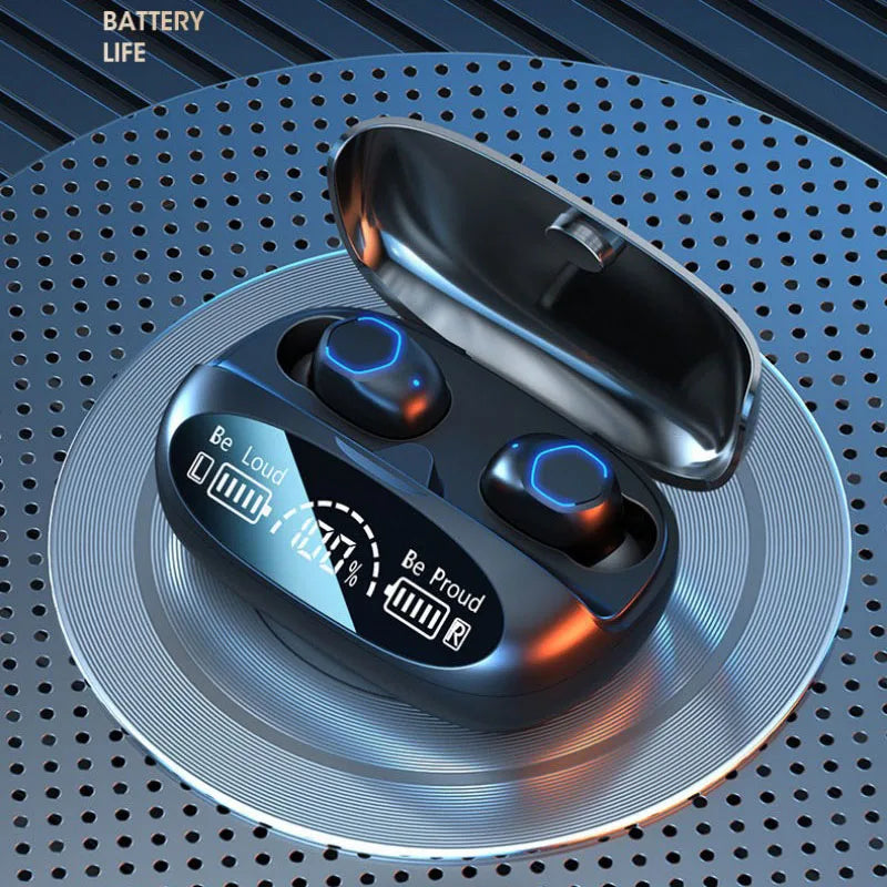 Wireless Bluetooth Earbuds Touch Control Headphones Noise Reduction Power Display Earphones for iPhone In Ear TWS Headset