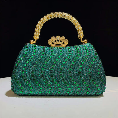 Elegant Purse Trend Luxury Designer Chain Shoulder Bag Women's Handbags Wallets Evening Bags for Wedding Bolso 2026 New Gift
