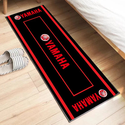 YAMAHA Motorcycle Carpet Garage Mat Racing Cool Moto Display Motorcycle Display Mat Anti-slip Home Decoration Living Room Rug