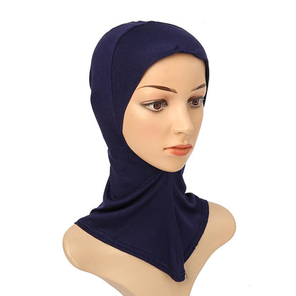 Underscarf Inner Cap Bone Bonnet Hijab Turban Modal Stretch Full Cover Neck Muslim Women Ninja Hat Headscarf Wrap Islamic Amira