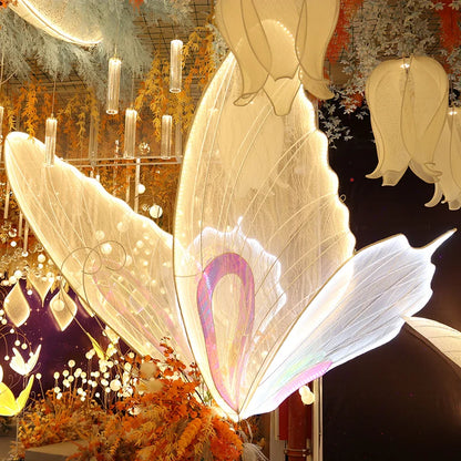 Wedding Light Decorations Butterfly Movement Modern Gold Romantic Butterfly LED Lights for Home Party Holiday Decor Lighting