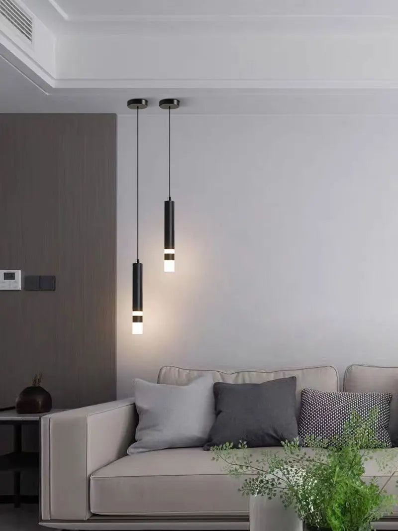 Interior Pendant Lights for Bedroom Adjustable Suspended Hanging Lamps Nordic Chandelier Lighting Fixtures for Kitchen Bedroom