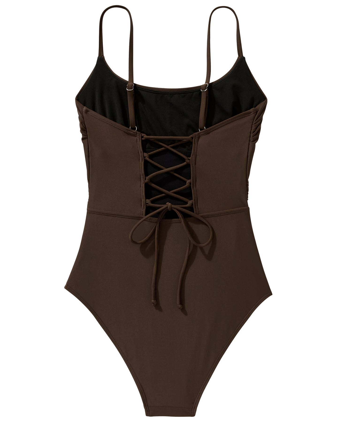 Solid Swimwear Women 2026 One Piece Swimsuit Female Summer Holiday Bandage Backless Monokini Bathing Suits Women