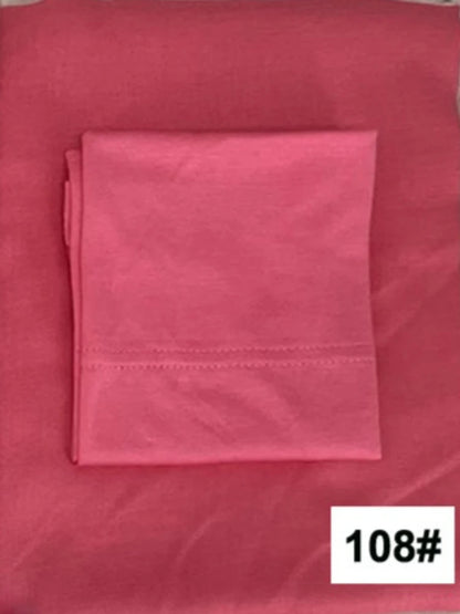 84colors Modal Hijab with Modal Undercap Set Basic Stretchy Pullover Headscarf Thin Breathable Sunscreen Head Wrap Hijabs Scarf