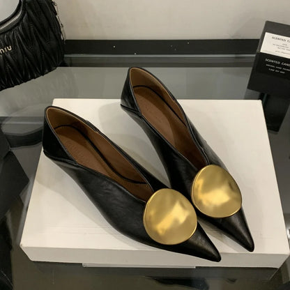 Luxury Women Heeled Shoes Pointed Toe Low Heels Designer Shoes Sexy Dress Fashion Woman Pumps Summer Elegant Zapatos Mujer