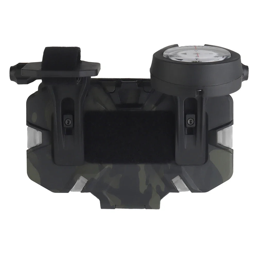 Tactical Militar Outdoor Survival Compass for MOLLE Mobile Phone Holder Navigation Board Foldable Admin Panel Hunting Vest Gear
