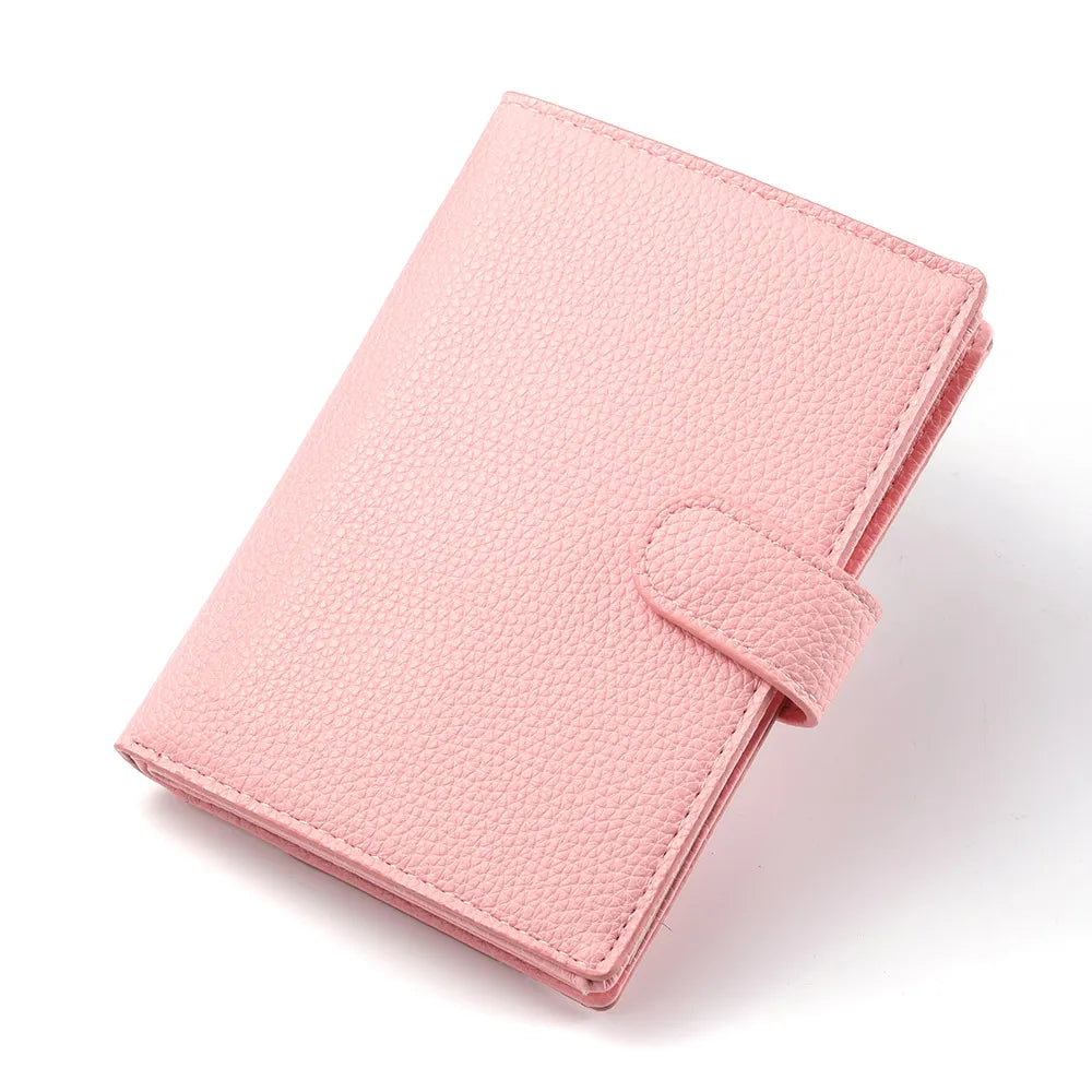 Stylish Travel Passport Bag Multi-Card Card Holder Portable Multi-Function Men's Wallet