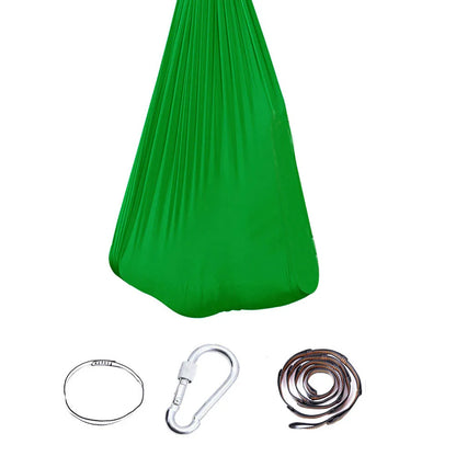 280*150cm Yoga Swing, Indoor Yoga Hammock, Nylon Material, Air Elastic Swing, Available for Outdoor Outings and Camping, 7 Color