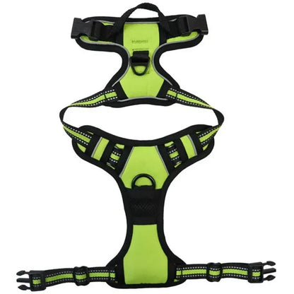 Reflective Adjustable Breathable Vest Chest Strap for Small Medium Large Dogs Pet Dog Harness Cat Puppy Collar Dog Accessoires