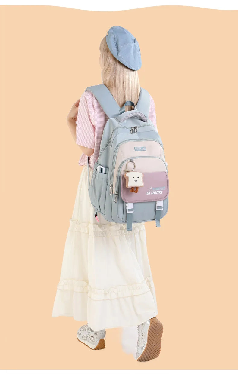 2025 Waterproof Girl Backpack Children School Bags for Kids Book Bag Children New School Backpack Girls mochila infantil escolar