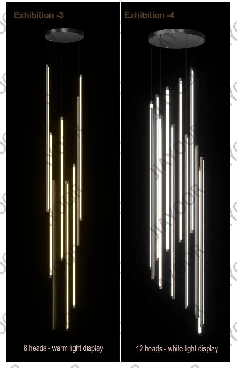 New Room Decoration Interior Chandelier Modern LED Living Room Hanging Lights Ceiling Home Decor Ceiling Pendant Lamp Lustre