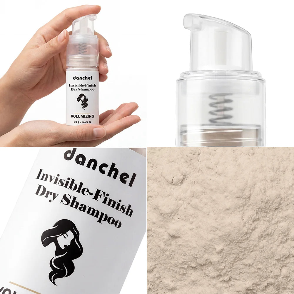 Dry Shampoo Powder Instant Oil Absorbing Refreshing Air-Feeling Grease Hair Styling Powder Travel Portable for Women Men