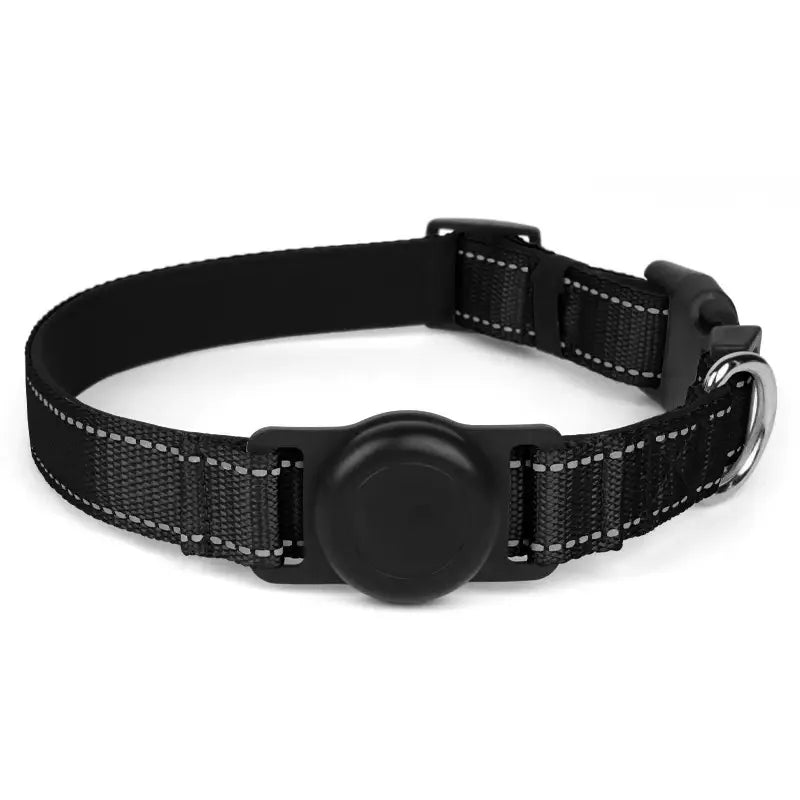 Dog Collar with Airtag Holder Ultra-Durable Comfortable Padded Heavy Duty Dog Collars for Small Medium Large Dogs