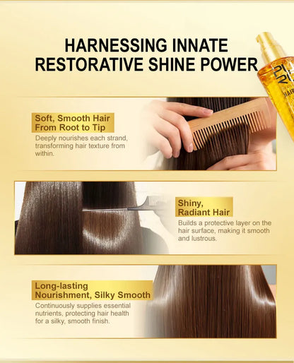PURC Argan Oil + Coconut Oil Hair Mask Nourishing Smoothing Repair Damaged Hair Shine Soft Hair Treatment Hair Care
