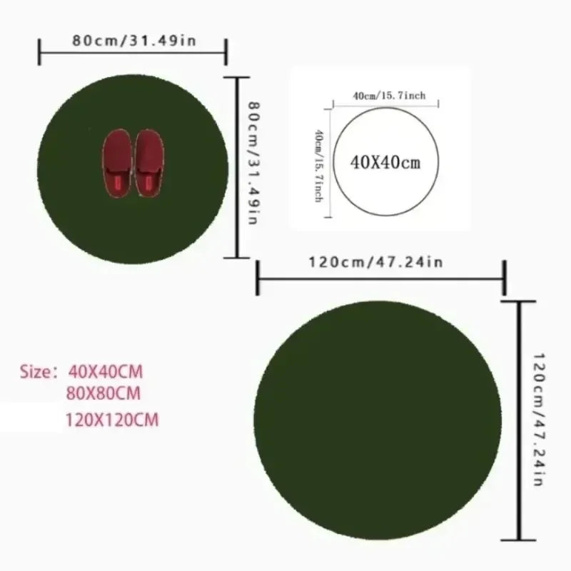 Brake Disc Round Carpet Hot Wheels Racing Decor Car Enthusiast Rug Red Caliper Auto Garage Floor Mat Sporty Home Rug