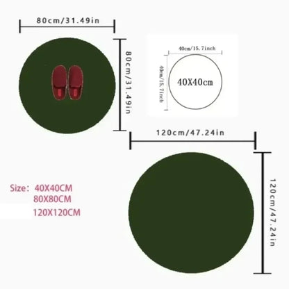 Brake Disc Round Carpet Hot Wheels Racing Decor Car Enthusiast Rug Red Caliper Auto Garage Floor Mat Sporty Home Rug