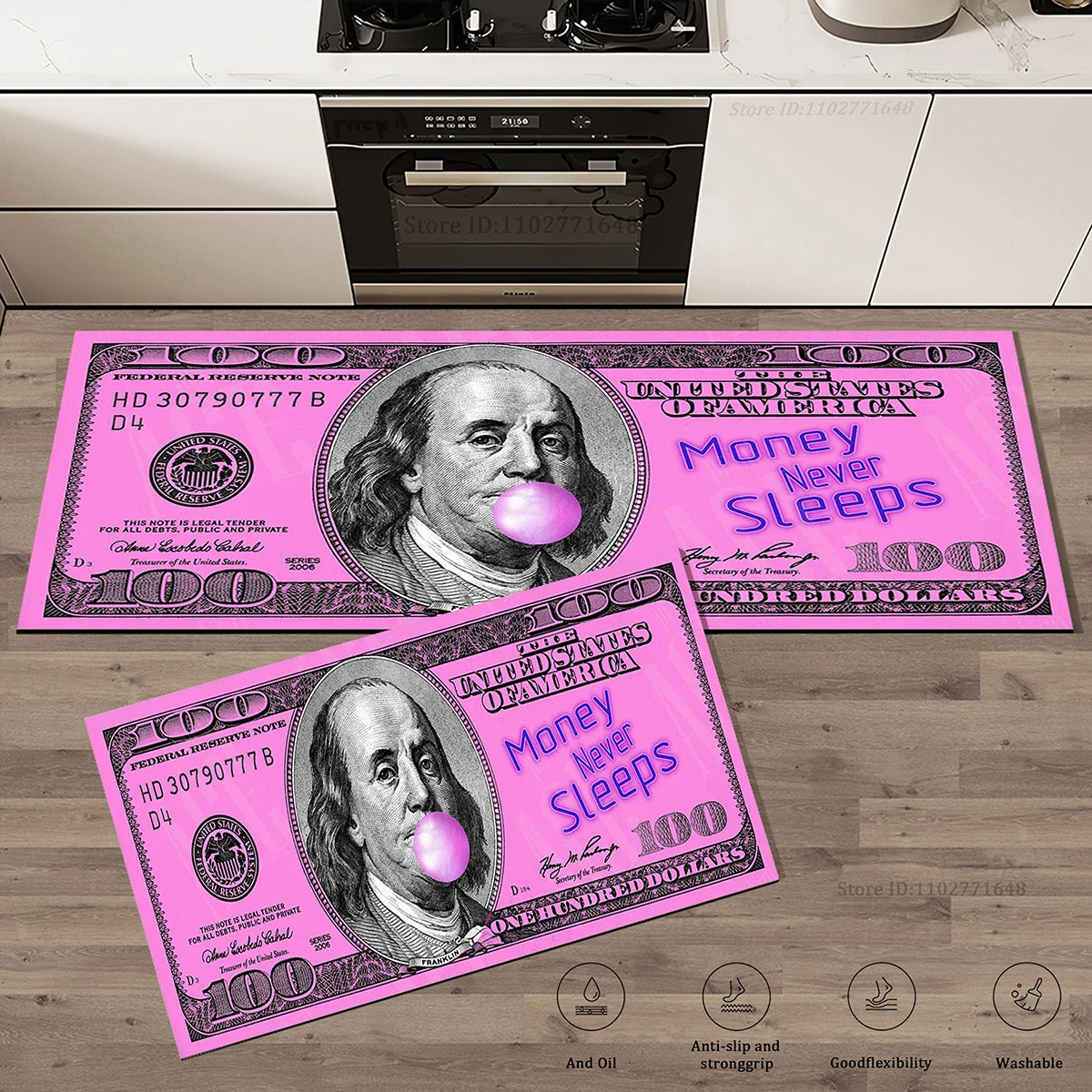 Living Room Dollar Luxury Kitchen Absorbent Foot Carpets Entrance Doormat Kawaii Rug Floor Mat Anti Slip Mat Home Hallway Decors