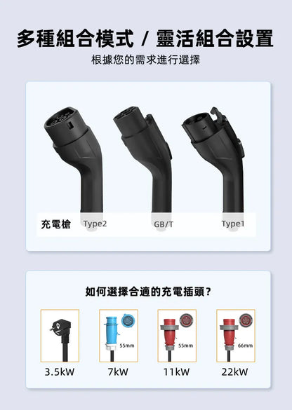 ROMADA K09 New Energy Electric Vehicle Charging Gun Portable In-Car Charger Home Use EU/US Standard Tesla EV Charging Station