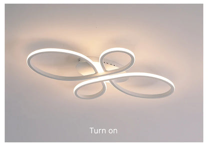 Simple Led Ceiling Light Creative Living Room Bedroom Study Dining Room Ceiling Lamp Nordic Modern Home Indoor Lighting Fixtures