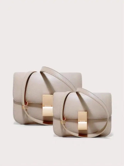 Luxury Designer Tofu Bags Square Bag One Shoulder Crossbody Bag Fashion Handbags Top Quality Genuine Leather Women's Bag Chic