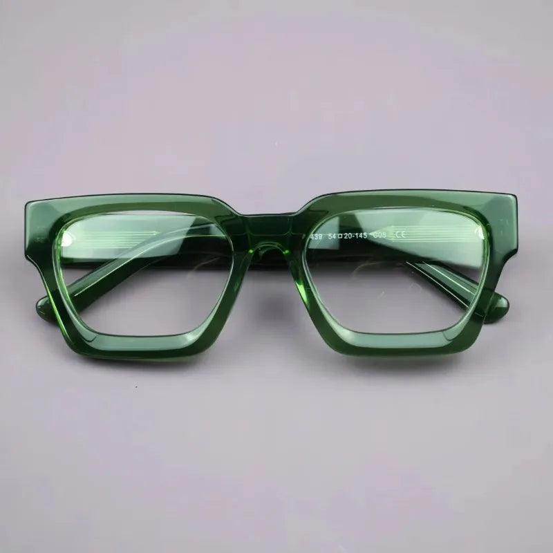 Unisex Retro Blue Light Blocking Eyeglasses Computer Glasses Frame Fashion Anti Blue Light Square Eyewears for Office Women Men
