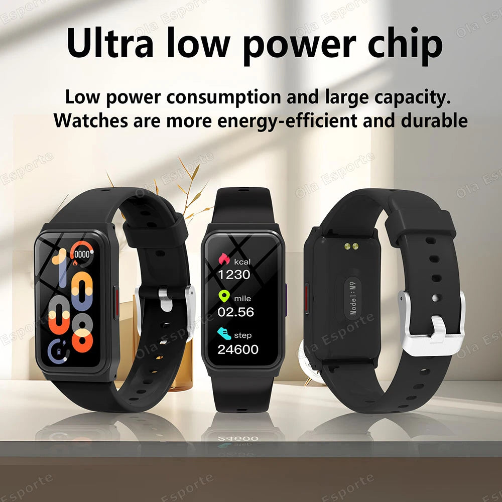 New Smart Watch Lightweight Health & Sleep Monitoring Multiple Sport Modes Music Control For Men Women Smartwatch Holiday Gifts